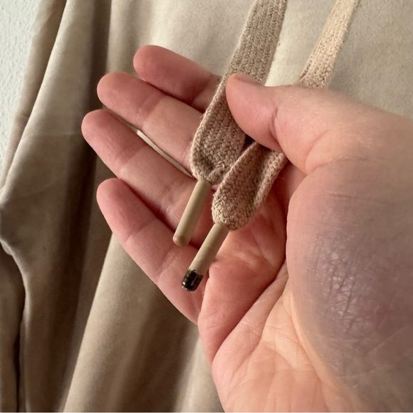 Aerie OFFLINE Velour Oversized Hoodie Lounge Cozy Soft Girl Medium - Picture 8 of 14